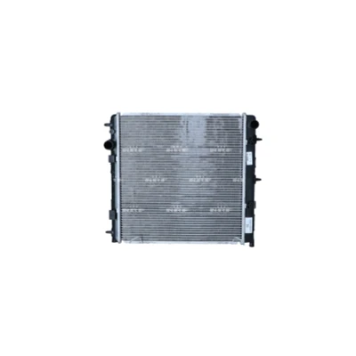 Abbildung von NRF 53531 Kühler, Motorkühlung Aluminium 409 380 27 mit Anbauteilen Kühlrippen gelötet CITROËN: C2 Schrägheck, C3 Pluriel, DS3 Schrägheck