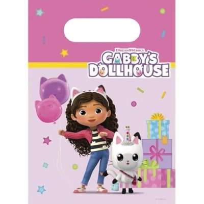 Abbildung von Gabby&#039;s Dollhouse Handout Taschen 22x16cm 4 Stück