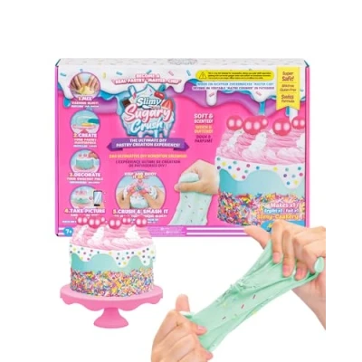 Abbildung von Slimy® Knetform Set Sugary Crush Party Caakery (1 tlg), Slime und Knete Kreativ zum selber Mischen, Formen Dekorieren