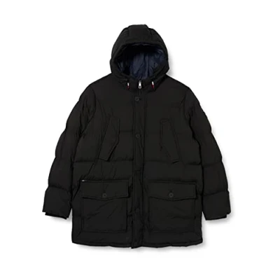Abbildung von Tommy Hilfiger Herren Essential Rockie Parka, Black, 3XL
