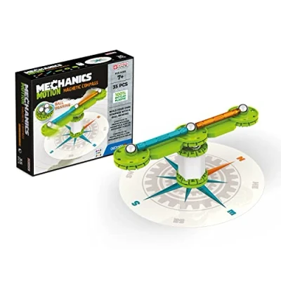 Abbildung von Geomag Mechanics Motion RE Compass, Neodym Magnet Spielzeug, 7 Jahr(e), Mehrfarbig