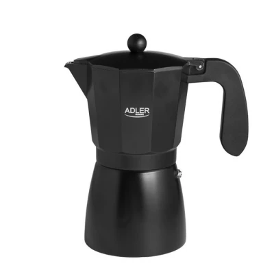 Abbildung von Adler Espressokocher AD 4420, 0,52l Kaffeekanne, 520ml, Kaffeemaschine, Schwarz