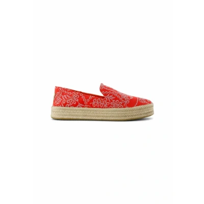 Abbildung von TOMS Carolina Espadrille, Damen, Größe: 38, Flame botanical eyelet Schuhe