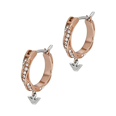 Abbildung von Emporio Armani Ohrringe Rose goldcolored, Damen, Größe: One Size, gold colored
