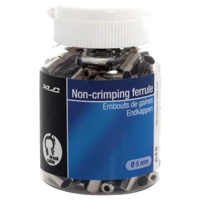 Abbildung von XLC Unisex Erwachsene Endkappen f. Bremsaussenhülle BR X10, Schwarz, One Size