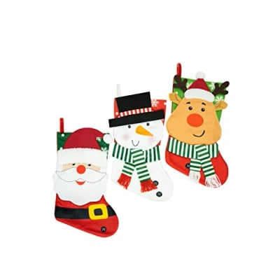 Abbildung von HEITMANN DECO Weihnachtsstrumpf, bunt, 41 x 27 3