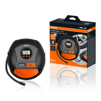 Abbildung von OSRAM TYREinflate 450 OTI450 Luftkompressor 6,9 für Zigarettenanzünder, tragbar, digital