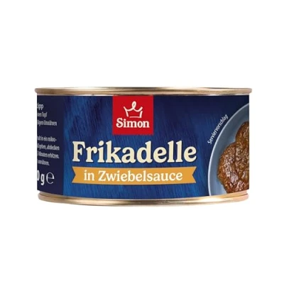 Abbildung von Simon Hackbraten in delikater Zwiebelsauce 300 Gramm recyclebarer Konservendose