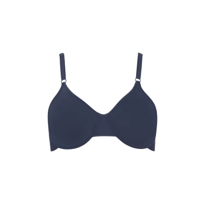 Abbildung von Beedees Microfun Bügel BH, Damen, Größe: 95B, Darkblue