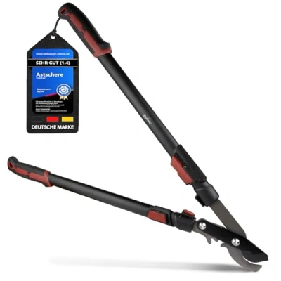 Abbildung von siwitec Astschere Teleskop Bypass 66 92 cm Getriebeastschere Baumschere