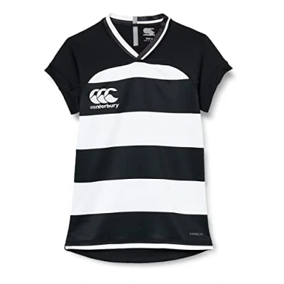 Abbildung von Canterbury Damen Vapodri Evader Hooped Rugby Trikot
