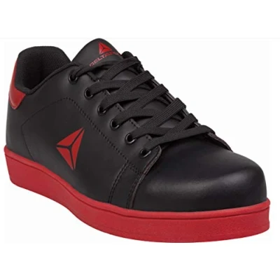 Abbildung von Deltaplus SMASLSPNO37 Halbschuhe Aus Leder S1P Hro Src, Schwarz, Größe 37
