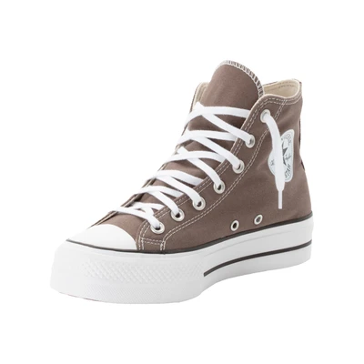 Abbildung von Converse Chuck Taylor ALL STAR LIFT Sneaker high, Damen, Größe: 39, Charcaol/white/black Textil