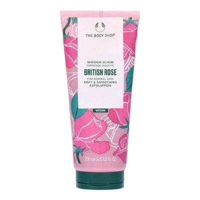 Abbildung von The Body Shop British Rose Duschpeeling, 200 ml (weiches und glättendes Peeling)