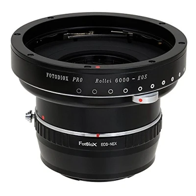 Abbildung von Fotodiox Pro Combo Lens Adapter Kit Compatible with Rollei 6000 Lenses on Sony E Mount Cameras