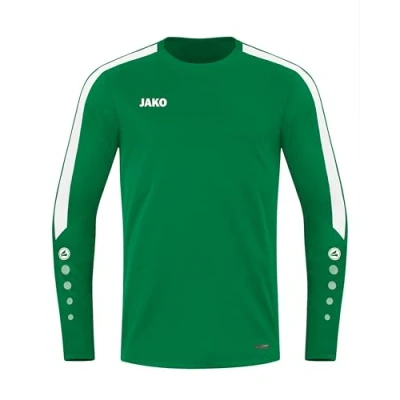 Abbildung von JAKO Fussball Power Sweatshirt, Herren, Größe: Large, Gruenweiss