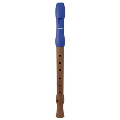 Abbildung von HOHNER Blockflöte, Alegra Line, blau, deutsch, zweiteilig