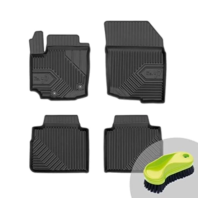 Abbildung von FROGUM No.77 Gummimatten Ganzjahresset von Auto Fußmatten Autofussmatten für Suzuki SX4 S Cross AllGrip ab 2020 Langlebiges TPE Material