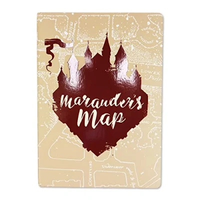 Abbildung von Half Moon Bay Offizielle Karte A5 FLEXI HARRY POTTER des Rumtreibers Notizbuch