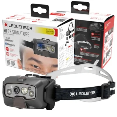 Abbildung von Ledlenser LED Stirnlampe HF8R Signature Schwarz