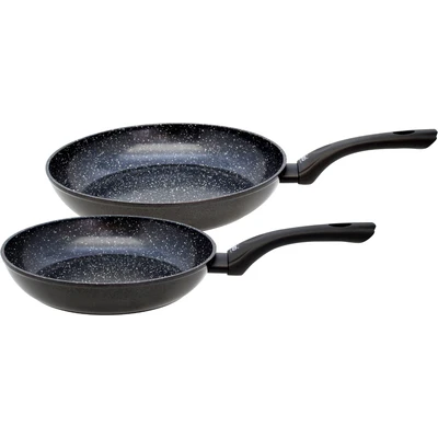 Abbildung von Elo Pfannen Set &quot;Pure Belugo&quot;, Aluminium, (Set, 2 tlg., 1x Bratpfanne Ø 24 cm, 28 cm), Induktion