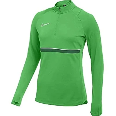 Abbildung von Nike Damen Women&#039;s Academy 21 Drill Top, LT Green Spark/White/Pine Green/White, CV2653 362, XXS