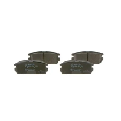 Abbildung von BOSCH 0 986 494 137 Bremsbelagsatz Low Metallic mit akustischer Verschleißwarnung Anti Quietsch Blech HYUNDAI: Terracan
