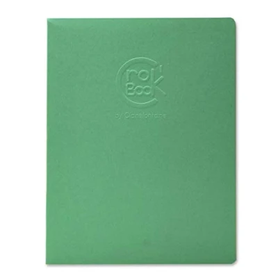 Abbildung von Clairefontaine 6031C Skizzenheft Crok&#039;Book DIN A3 in Hochformat (90g, 24 Blatt, ideal zum Skizzieren, Notieren oder Zeichnen) 1 Stück farbig sortiert