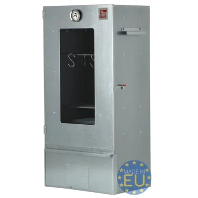 Abbildung von ITA Räucherofen 7000 Premium Räucherschrank mit 3 Etagen, 1 St., Legierter Stahl, Sichtfenster &amp; Thermometer Qualität Made In EU