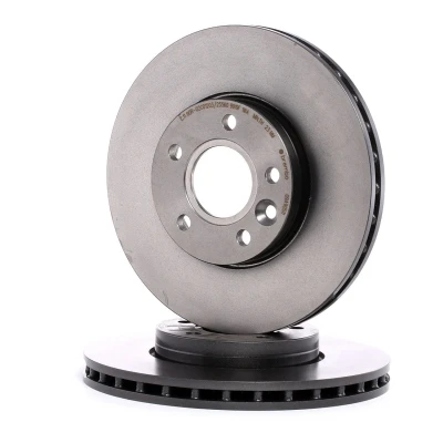 Abbildung von BREMBO COATED DISC LINE 09.A905.11 Bremsscheibe 278 25 5 innenbelüftet beschichtet hochgekohlt FORD: FOCUS Mk3 Kasten / Kombi, 3 Stufenheck