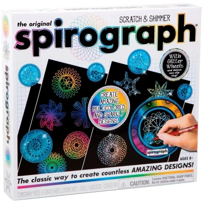 Abbildung von Spirograph Malwerkzeug Scrape and Shimmer