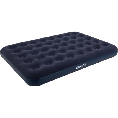 Abbildung von Avenli Luftbett Campingbett aufblasbar 191x137x22 cm, (Luftmatratze für 2 Personen), Gästebett mit beflockter Oberfläche