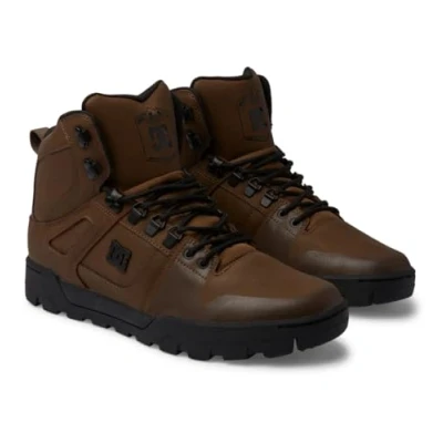 Abbildung von DC Shoes PURE Sneaker high, Größe: 42, Dark chocolate Leder