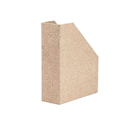 Abbildung von Rössler Papier 1318452390 S.O.H.O. Stehsammler für DIN A4, 8 x 26 31,2 cm, Cacao, 1 Stück, Zeitschriftensammler Pappe