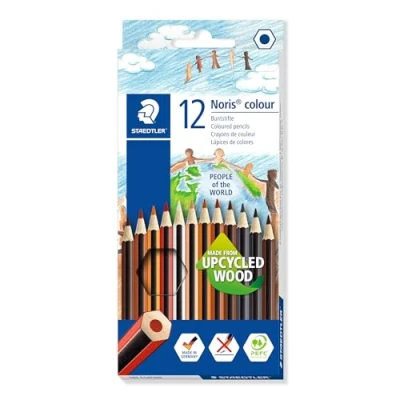 Abbildung von Noris colour kleurpotlood set 12 st people