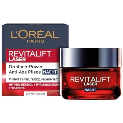 Abbildung von L&#039;ORÉAL PARIS Anti Aging Creme Age Nachtcreme Revitalift Laser X3 50ml