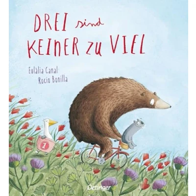 Abbildung von Drei sind keiner zu viel: Bilderbuch ab 4 Jahren über Eifersucht, Akzeptanz und die Freude am Teilen