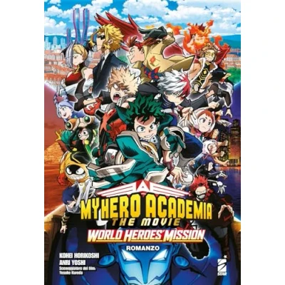 Abbildung von World heroes&#039; mission. My Hero Academia. The movie