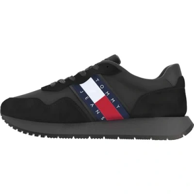 Abbildung von Tommy Jeans Modern Runner Sneaker low, Herren, Größe: 41, Black Schuhe