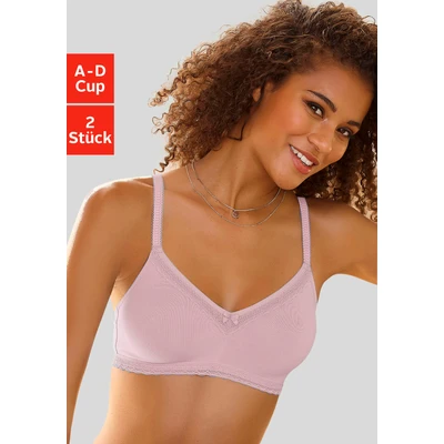 Abbildung von Nuance Soft BH, ohne Bügel aus weicher Baumwolle, Basic Dessous