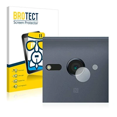 Abbildung von BROTECT Schutzglas für Sony Xperia XZ2 Compact (NUR Kameraschutz) Schutzfolie Panzer Folie Glas [Extrem Kratzfest 9H, Anti Fingerprint,