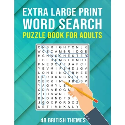 Abbildung von Extra Large Print Word Search Puzzle Book for Adults: Wordsearch Puzzles Adults, Seniors &amp; Elderly