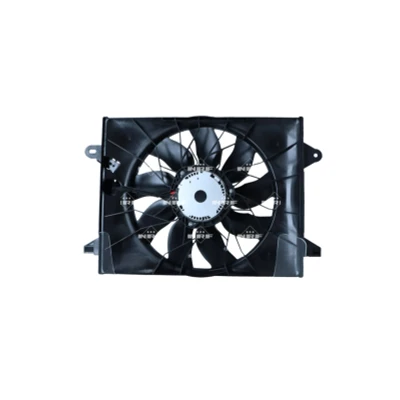 Abbildung von NRF 470031 Lüfter 485 12 mit Kühlerlüfterrahmen (Zarge), bürstenloser Motor