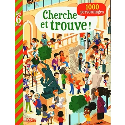 Abbildung von Mon grand livre de jeux Cherche et trouve 1000 personnages Dès 6 ans