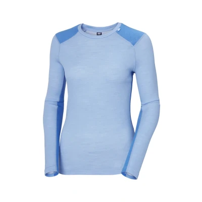 Abbildung von Helly Hansen LIFA Midweight CREW Unterhemd/shirt, Damen, Größe: XL, Bright blue