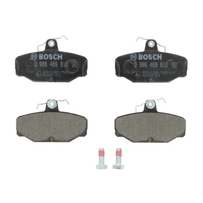 Abbildung von BOSCH 0 986 469 810 Bremsbelagsatz Low Metallic FORD: SCORPIO 2, Sierra Mk2 Limousine, Escort 6 Schrägheck