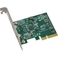 Abbildung von Sonnet Technologies USB3C 2PM E Adapterkarte Silber/grün