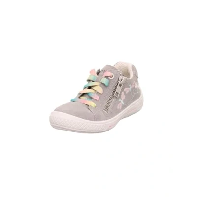 Abbildung von Superfit Tensy Sneaker low für Kinder, Größe: 34, Grau/rosa Schuhe