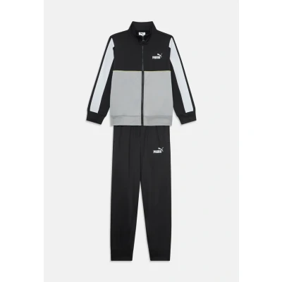 Abbildung von PUMA Jungen Sport Poly Suit B Trainingsanzug, Schwarz, 176