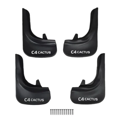Abbildung von Omad Kompatibel mit Citroen C4 Cactus 2014 2024 Vorne + Hinten 4 tlg SET